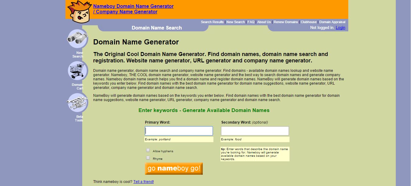 15 Best Domain Generators for 2020 HostingFacts com