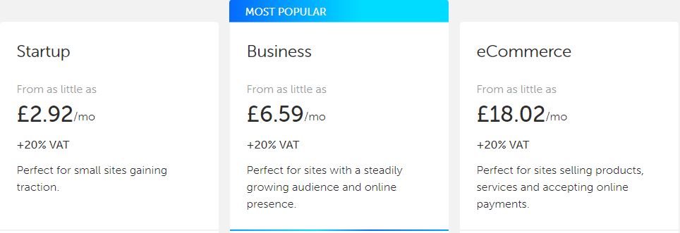 TsoHost pricing plan