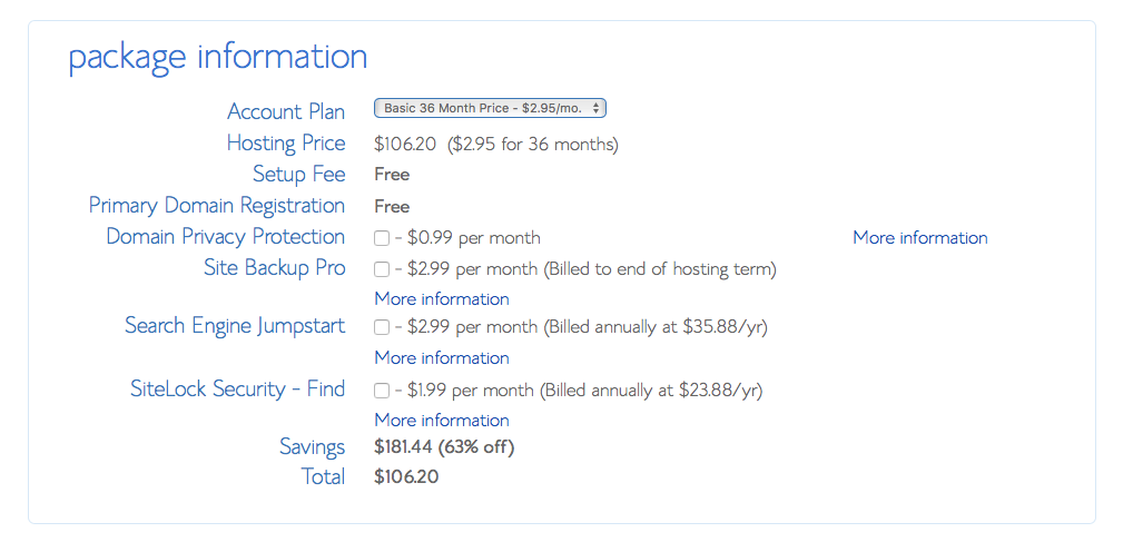 Blog Hosting Options