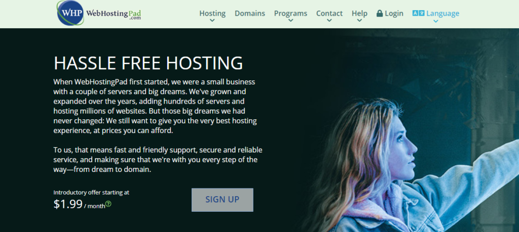 Web Hosting Pad review