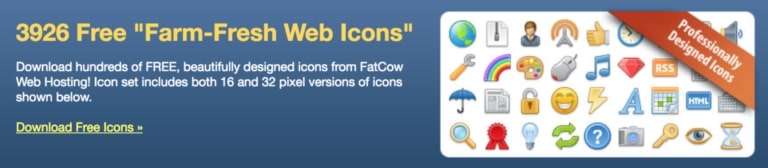 FatCow web icons