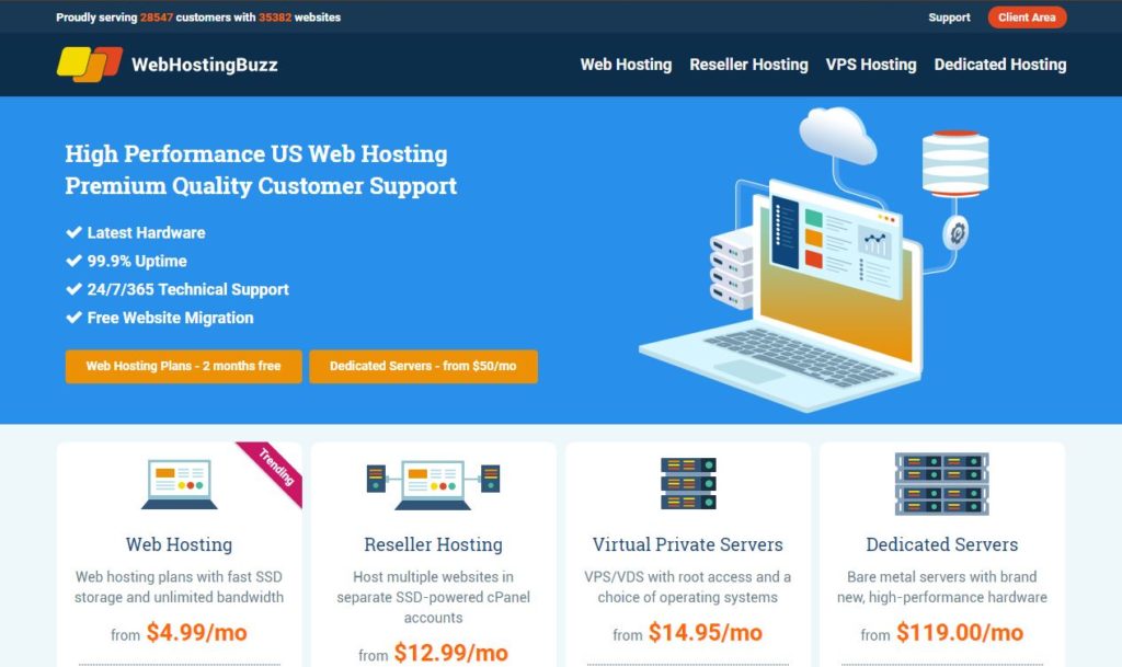 WebHostingBuzz hosting review