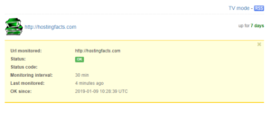 Montastic monitoring service