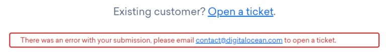 DigitalOcean customer support not responding
