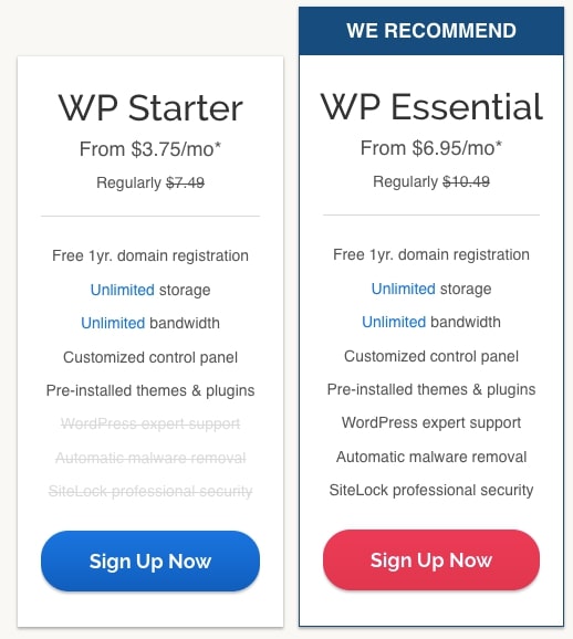 wordpress pricing