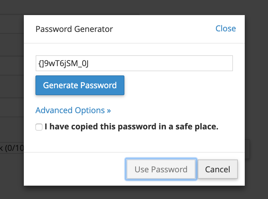 lastpass pass gen