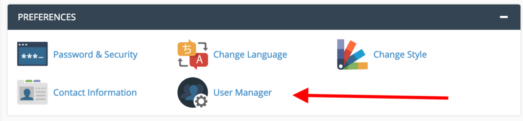 user manager