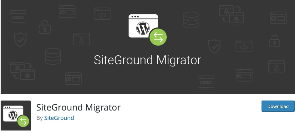 SiteGround WordPress Migration Plugin