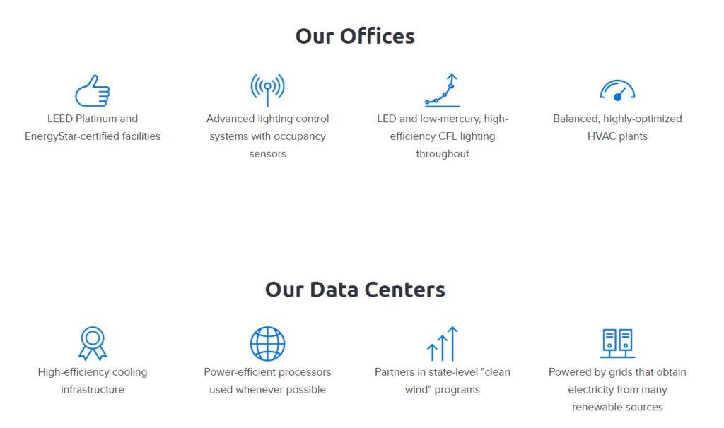 DreamHost green hosting