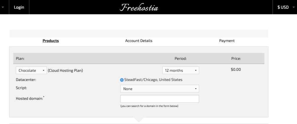 freehostia review