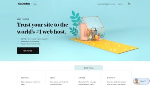 godaddy homepage