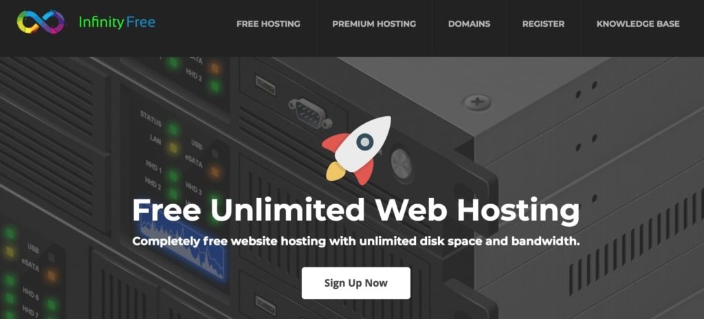 infinity free web hosting