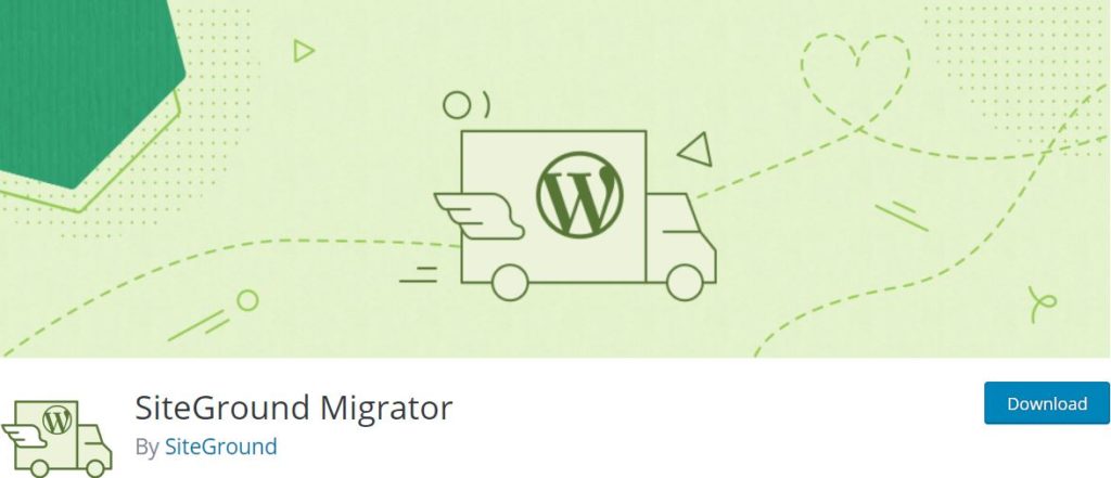 SiteGround WordPress Migration Plugin