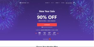 Hostinger homepage