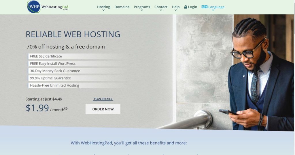 WebHostingPad hosting review