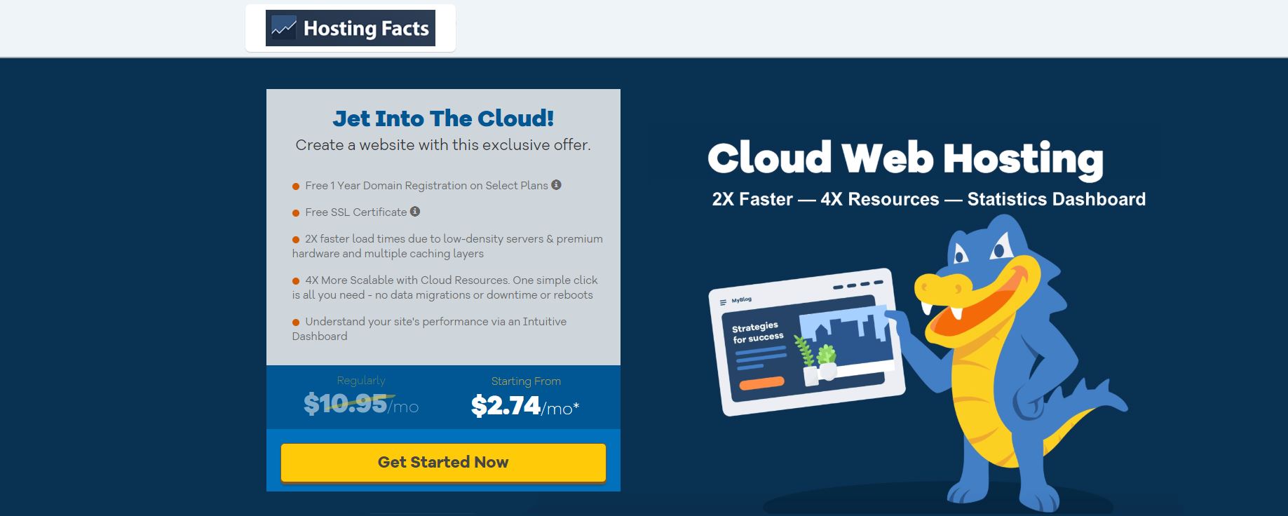 HostGator cloud hosting