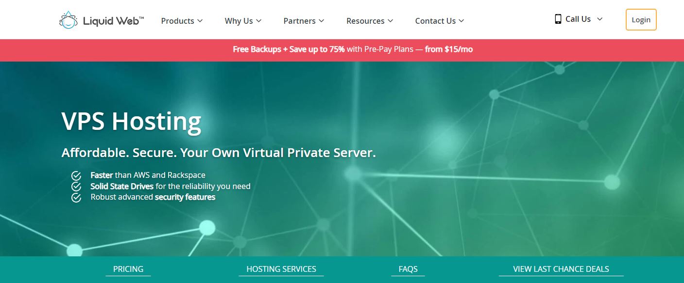 Liquid Web cloud hosting