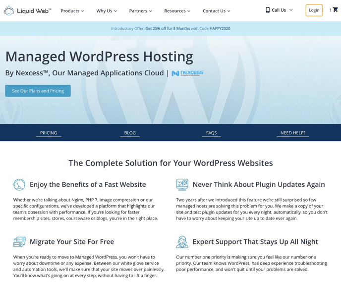 Liquid Web Managed WordPress