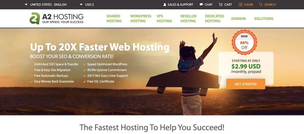 A2 Hosting review